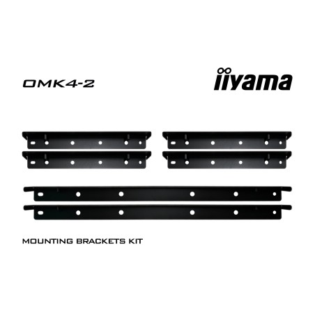 iiyama OMK4-2 kit de support Noir