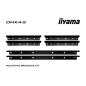 iiyama OMK4-2 kit de support Noir