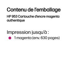 HP 953 Cartouche d’encre magenta authentique