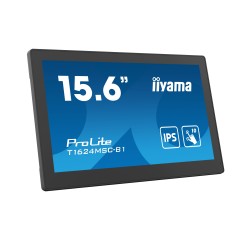 iiyama T1624MSC-B1 écran plat de PC 39,6 cm (15.6") 1920 x 1080 pixels Full HD LED Écran tactile Noir