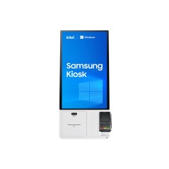 Samsung KM24C-C En forme de kiosk 61 cm (24") LED 250 cd m² Full HD Blanc Écran tactile Intégré dans le processeur Windows 10