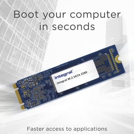 Integral INSSD256GM280 disque SSD 256 Go M.2 Série ATA III 3D TLC NAND