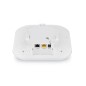 Zyxel WAX610D-EU0101F point d'accès réseaux locaux sans fil 2400 Mbit/s Blanc Connexion Ethernet, supportant l'alimentation via Zyxel WAX610D-EU0101F point d'accès réseaux locaux sans fil 2400 Mbit/s Blanc Connexion Ethernet, supportant l'alimentation via