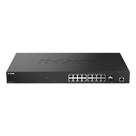 D-Link DMS-1250-18 E commutateur réseau Géré L2 2.5G Ethernet (100 1000 2500) Noir