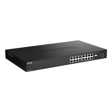 D-Link DMS-1250-18/E commutateur réseau Géré L2 2.5G Ethernet (100/1000/2500) Noir