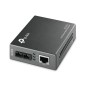 TP-Link MC110CS convertisseur de support réseau 1000 Mbit/s 1310 nm Noir
