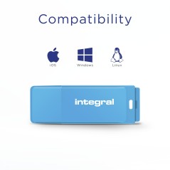 Integral INFD128GBNEONB lecteur USB flash 128 Go 2.0