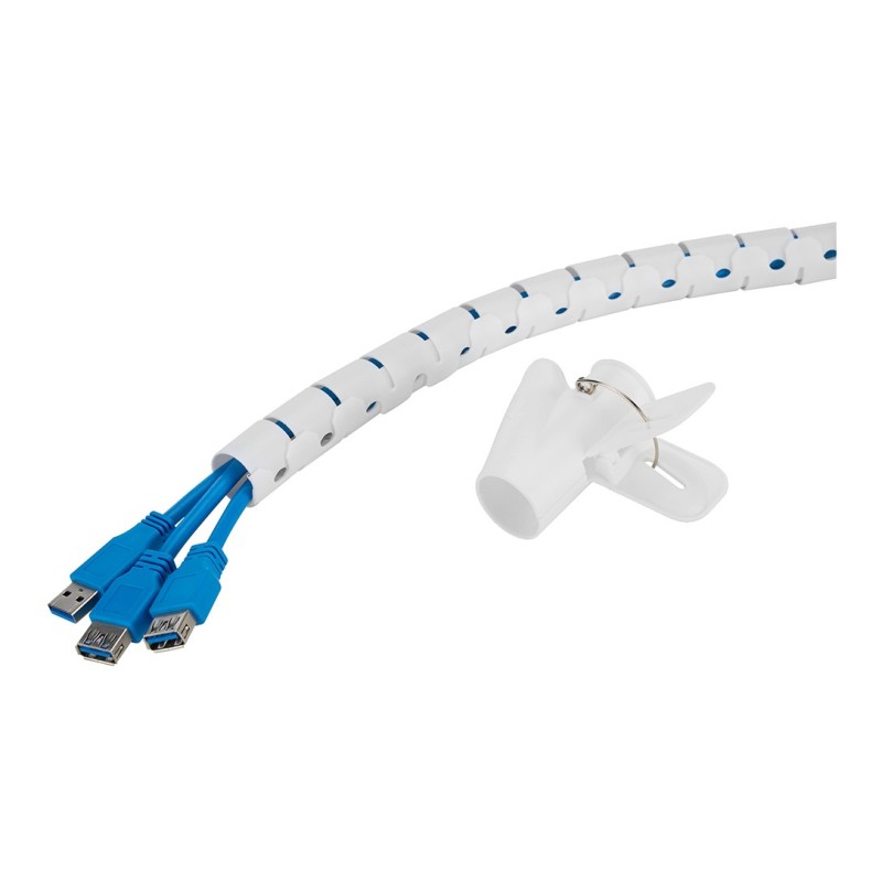 Neomounts ADS06-142WH Gaine de câble - pour 1-5 câbles - universelle Neomounts ADS06-142WH Gaine de câble - pour 1-5 câbles - universelle