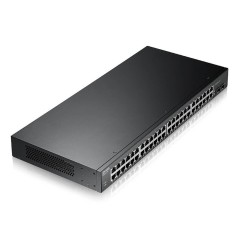 Zyxel GS1900-48HPv2 Géré L2 Gigabit Ethernet (10 100 1000) Connexion Ethernet, supportant l'alimentation via ce port (PoE) Noir