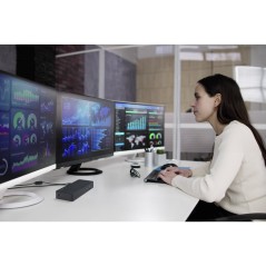 Kensington SD4843P EQ Station d’accueil sans pilote USB-C 10 Gbits s avec triple sortie vidéo
