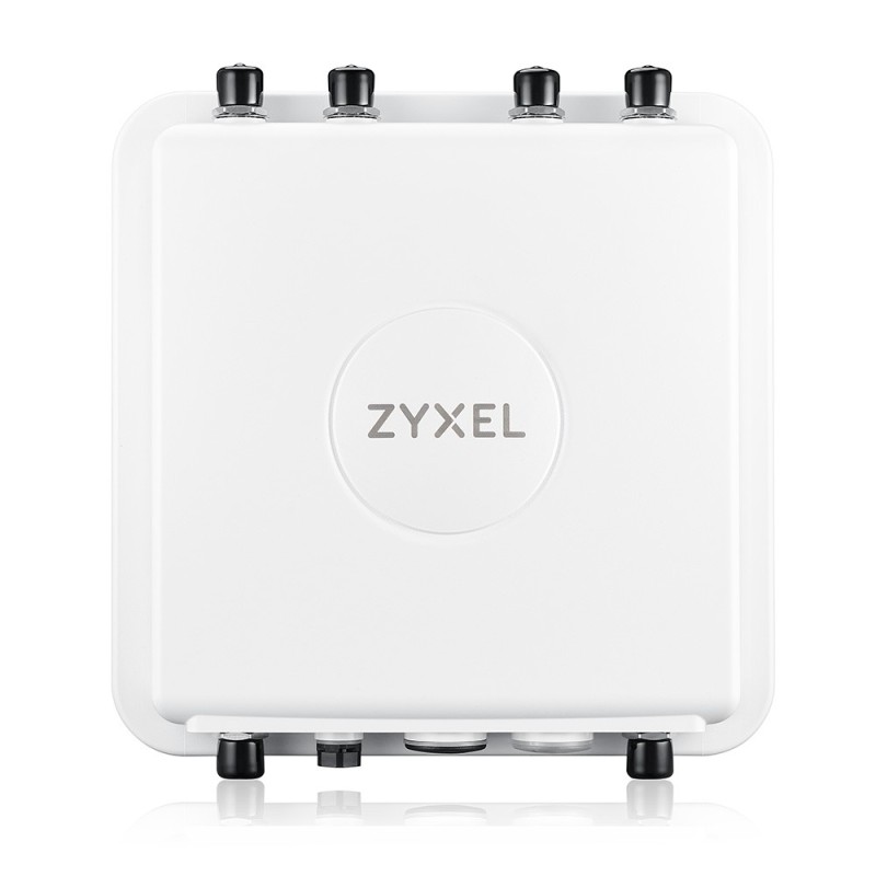 Zyxel WAX655E 4800 Mbit/s Blanc Connexion Ethernet, supportant l'alimentation via ce port (PoE) Zyxel WAX655E 4800 Mbit/s Blanc Connexion Ethernet, supportant l'alimentation via ce port (PoE)