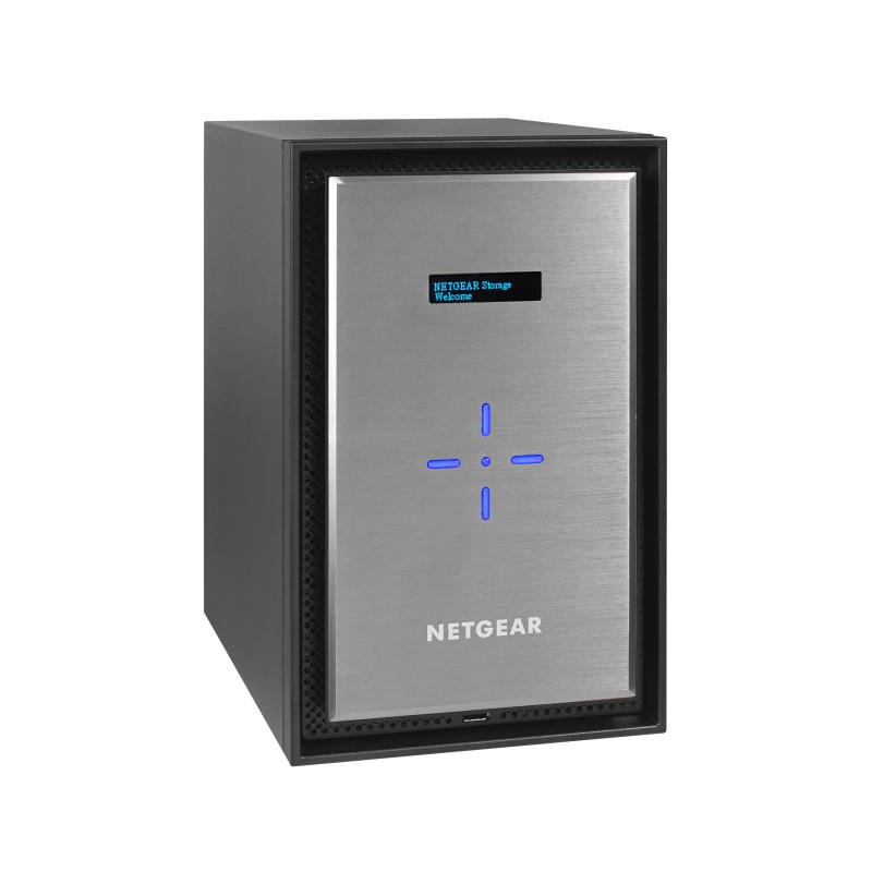 NETGEAR ReadyNAS 628X NAS Mini Tower Intel® Xeon® D D-1521 8 Go DDR4 0 To Noir, Argent NETGEAR ReadyNAS 628X NAS Mini Tower Intel® Xeon® D D-1521 8 Go DDR4 0 To Noir, Argent