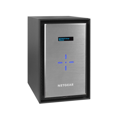 NETGEAR ReadyNAS 628X NAS Mini Tower Intel® Xeon® D D-1521 8 Go DDR4 0 To Noir, Argent