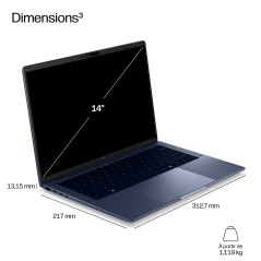 HP EliteBook X G2a 14 inch Notebook Next Gen AI PC Wolf Pro Security Edition Copilot+ PC AMD Ryzen AI 7 PRO Ordinateur portable