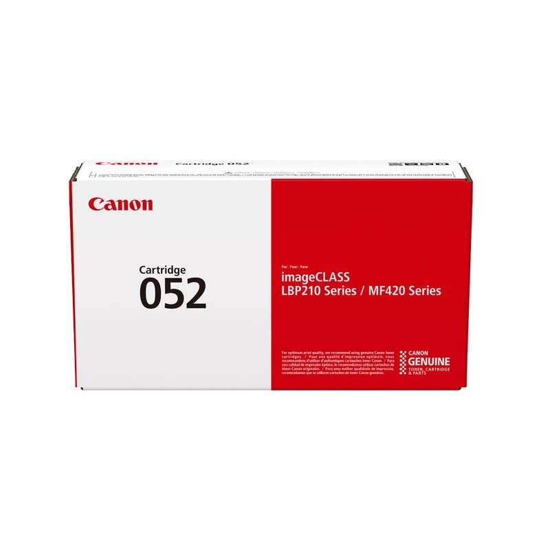Canon 052 Cartouche de toner Original Noir Canon 052 Cartouche de toner Original Noir