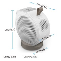 BenQ GV32 500 ANSI lumens DLP 1080p (1920x1080) Blanc