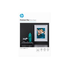 HP Papier photo à finition brillante Premium Plus - 20 feuilles A4 210 x 297 mm