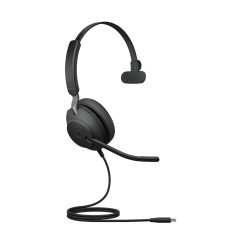 Jabra Evolve2 40 SE Casque Avec fil Arceau Bureau/Centre d'appels USB Type-C / USB Type-A Noir