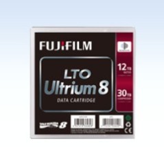 Fujifilm Cartridge Fuji LTO8 Ultrium 12TB 30TB Bande de données vierge 12 To LTO 1,26 cm