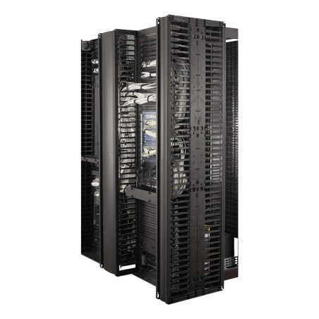APC Gestionnaire de câbles vertical Valueline pour racks à 2 et 4 montants, 84" (H) x 6" (l), deux côtés avec portes