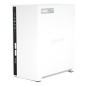 QNAP TS-233 serveur de stockage NAS Tower ARM Cortex-A55 2 Go 0 To QNAP QTS Blanc