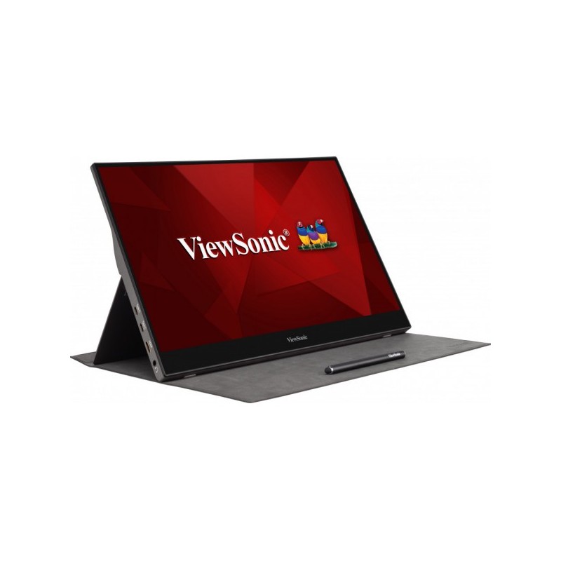 Viewsonic TD1655 écran plat de PC 39,6 cm (15.6") 1920 x 1080 pixels Full HD LED Écran tactile Multi-utilisateur Noir, Argent Viewsonic TD1655 écran plat de PC 39,6 cm (15.6") 1920 x 1080 pixels Full HD LED Écran tactile Multi-utilisateur Noir, Argent