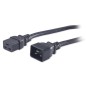 APC NetShelter - Cordon d'alimentation - Prises C20 et C19 - 20 A - 1,98m