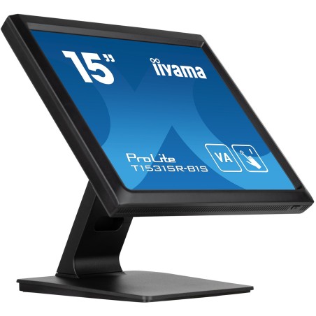 iiyama T1531SR-B1S écran plat de PC 38,1 cm (15") 1024 x 768 pixels XGA LCD Écran tactile Noir