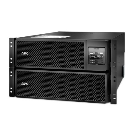 APC Smart-UPS On-Line SRT8KRMXLI - 8kW VA, 6x C13 + 4x C19 + sortie monophasée câblée, montable en rack, NMC intégré