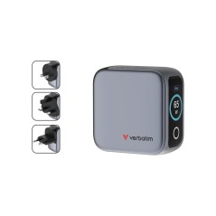 Verbatim 30238 chargeur d'appareils mobiles Universel Noir Secteur Charge rapide Intérieure