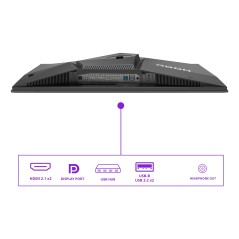 AOC AGON PRO AG276QKD2 écran plat de PC 67,3 cm (26.5") 2560 x 1440 pixels Quad HD QD-OLED Noir, Gris