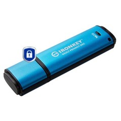 Kingston Technology IronKey 16Go USB-C Vault Privacy 50C chiffrée AES-256, FIPS 197
