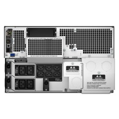 APC Smart-UPS On-Line SRT10KRMXLI - 10 kW/VA, 6x C13 + 4x C19 + sortie monophasée câblée, montable en rack, NMC intégré