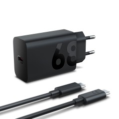 Lenovo 68W USB-C Wall Charger Tablette, Universel Noir Secteur Intérieure