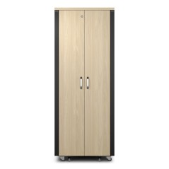 APC NetShelter - Rack informatique insonorisé - 38U - Finition Erable