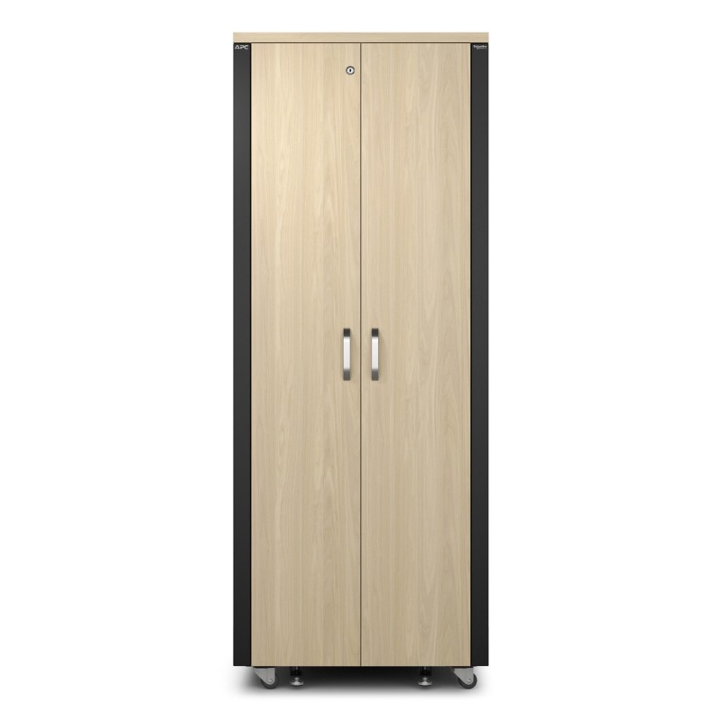 APC NetShelter - Rack informatique insonorisé - 38U - Finition Erable