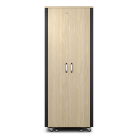 APC NetShelter - Rack informatique insonorisé - 38U - Finition Erable