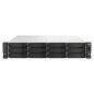 QNAP TS-h1887XU-RP NAS Rack (2 U) Intel Xeon E E-2334 16 Go DDR4 0 To QuTS hero Noir, Blanc