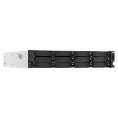 QNAP TS-h1887XU-RP NAS Rack (2 U) Intel Xeon E E-2334 16 Go DDR4 0 To QuTS hero Noir, Blanc