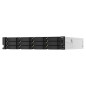 QNAP TS-h1887XU-RP NAS Rack (2 U) Intel Xeon E E-2334 16 Go DDR4 0 To QuTS hero Noir, Blanc