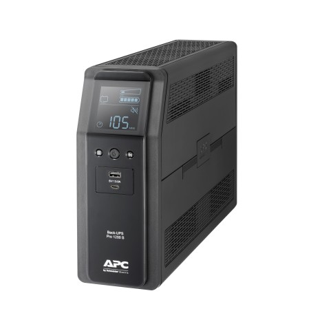 APC Back UPS Pro BR 1200VA - Sinewave - 8 CEI - AVR - Interface LCD