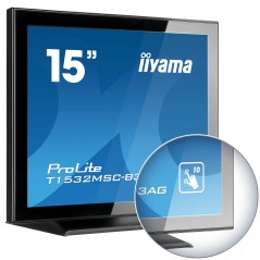 iiyama T1532MSC-B3AG Moniteur de caisse 38,1 cm (15") 1024 x 768 pixels Écran tactile