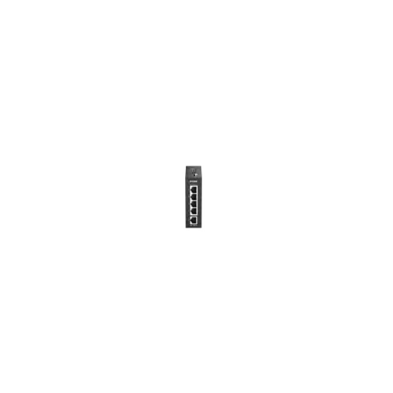 D-Link DIS-100E-05 commutateur réseau Non-géré Fast Ethernet (10/100) DIN rail Noir