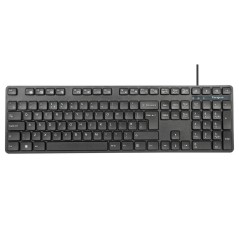 Targus AKM622UK clavier Souris incluse Universel USB QWERTY Anglais britannique Noir