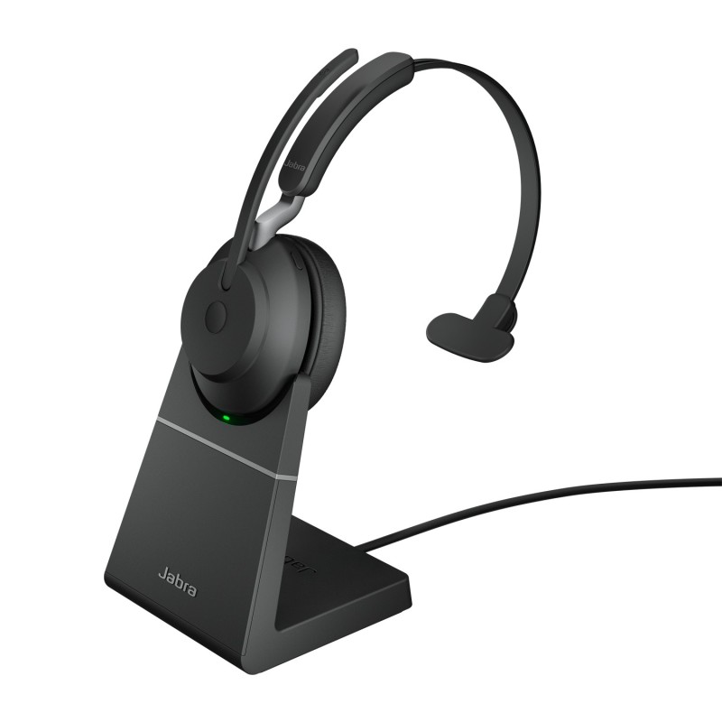 Jabra Evolve2 65 Casque Sans fil Arceau Bureau/Centre d'appels USB Type-A Bluetooth Socle de chargement Jabra Evolve2 65 Casque Sans fil Arceau Bureau/Centre d'appels USB Type-A Bluetooth Socle de chargement