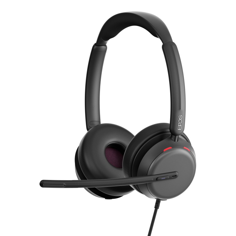 Lenovo 4Z21P85373 casque Avec fil Arceau Bureau/Centre d'appels USB Type-C / USB Type-A Noir