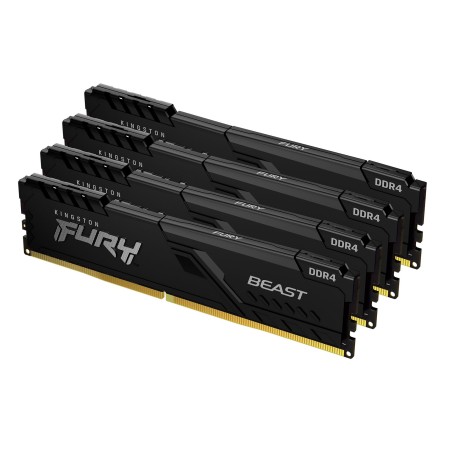 Kingston Technology FURY Beast 32Go 3200MT s DDR4 CL16 DIMM (Kit de 4) Black