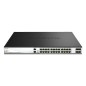 D-Link DXS-3130-28P Géré L3 10G Ethernet (100/1000/10000) Connexion Ethernet, supportant l'alimentation via ce port (PoE) Noir,
