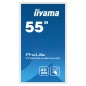 iiyama TF5539UHSC-W1AG Écran d'affichage dynamique 139,7 cm (55") LED 500 cd/m² 4K Ultra HD Blanc Écran tactile 24/7 iiyama TF5539UHSC-W1AG Écran d'affichage dynamique 139,7 cm (55") LED 500 cd/m² 4K Ultra HD Blanc Écran tactile 24/7