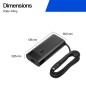HP USB-C 140W LAPTOP CHARGER EURO adaptateur de puissance & onduleur Noir HP USB-C 140W LAPTOP CHARGER EURO adaptateur de puissance & onduleur Noir